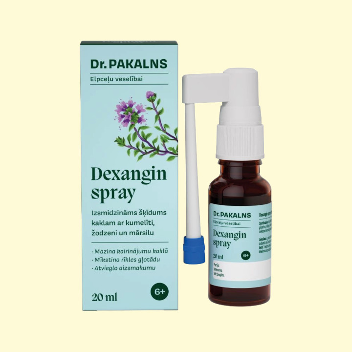 DR.PAKALNS Dexangin Spray, 20 ml