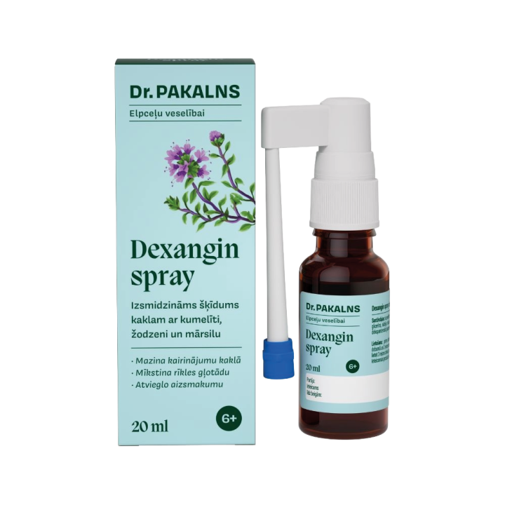 DR.PAKALNS Dexangin Spray, 20 ml
