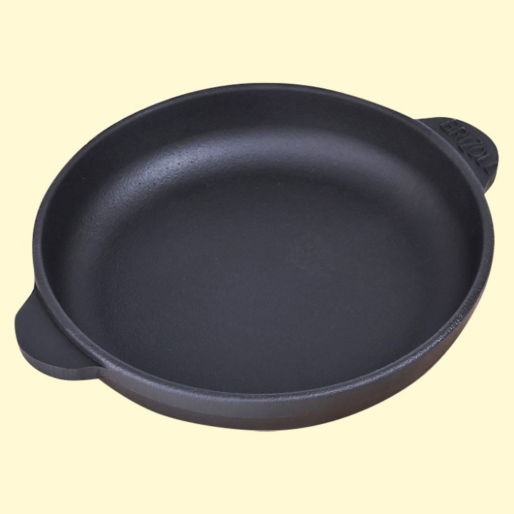 Gusseisen Servierpfanne Brizoll H1625, 16 x 2,5 cm