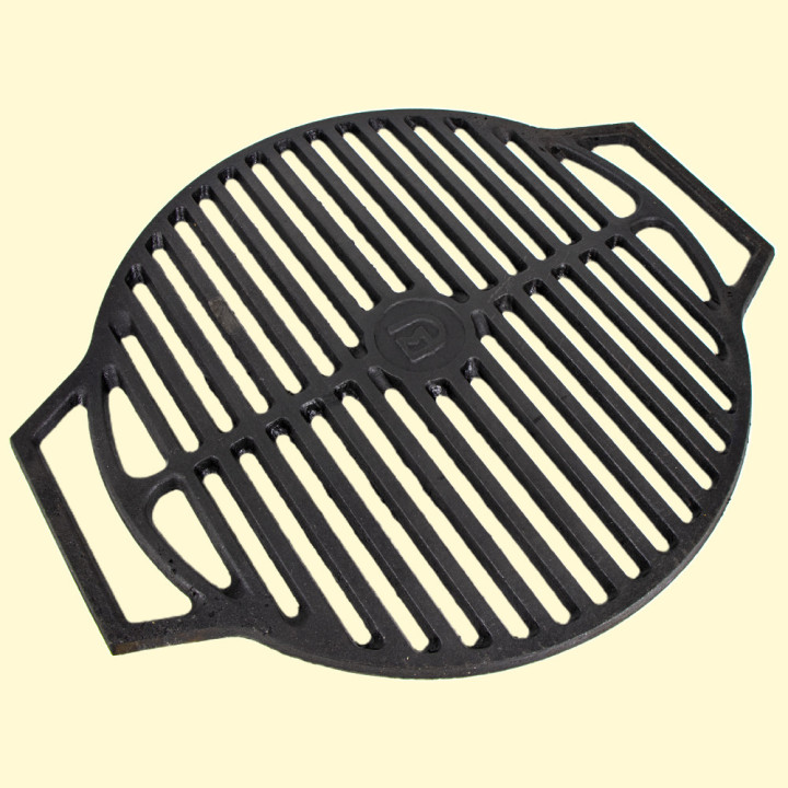 Grill-Gitter Ø 42,5 cm, aus Gusseisen
