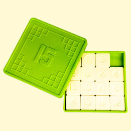 Schieberätsel 15 Puzzle, 8,5 х 8,5 х 1 cm
