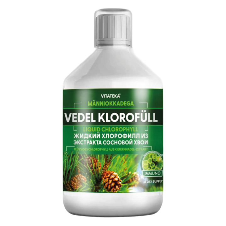 Vitateka Flüssiges Chlorophyll aus Kiefernnadel-Extrakt, 500 ml