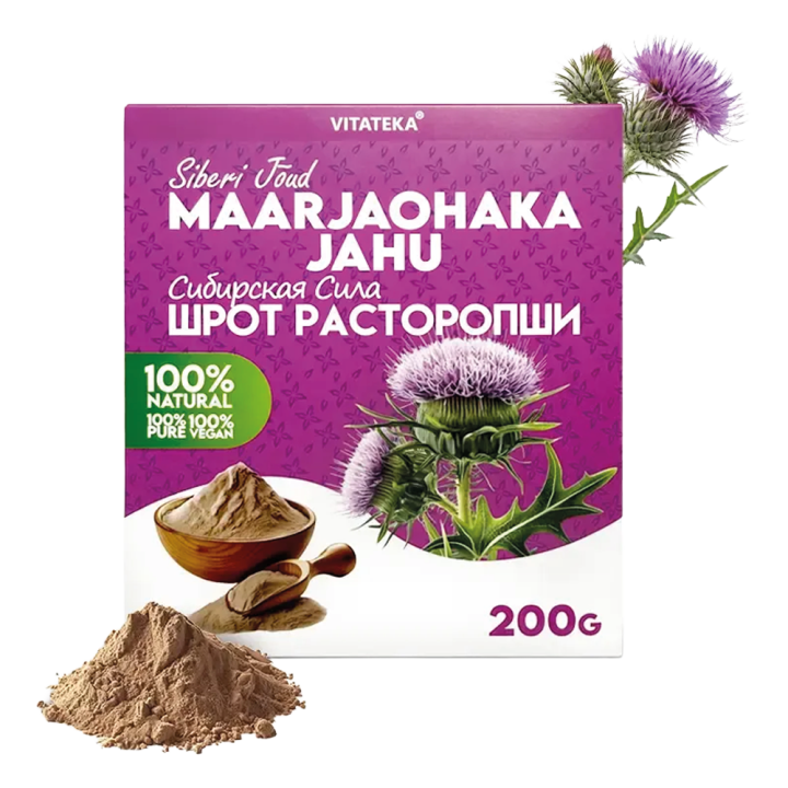 Vitateka Мука (шрот) расторопши, 200 г