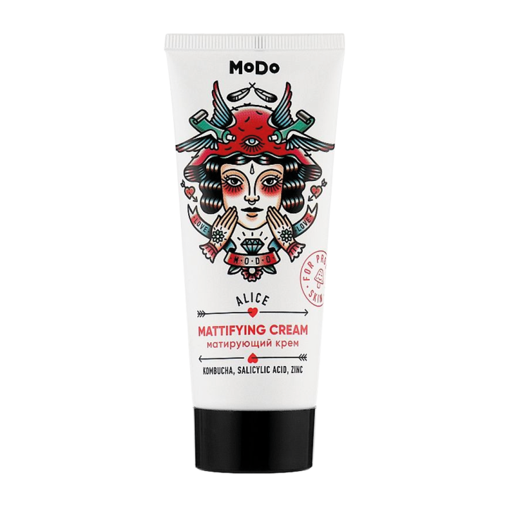 Крем для лица MODO ALICE с матирующим эффектом для проблемной кожи 50g
