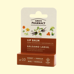 Lippenbalsam Grüne Apotheke mit Honig und Vanille, 3,6 g.