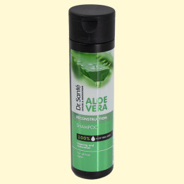 Shampoo Dr. Sante Aloe Vera für sanfte Reinigung von beschädigten und trockenen Haare, 250 ml