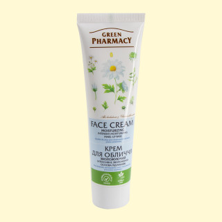 Gesichtscreme Grüne Apotheke Feuchtigkeitsspendend, unter dem Make-up, 100 ml