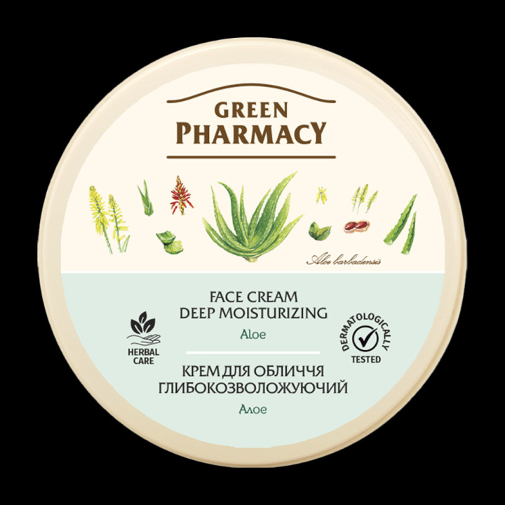 Gesichtcreme Grüne Apotheke 200 ml,Aloe