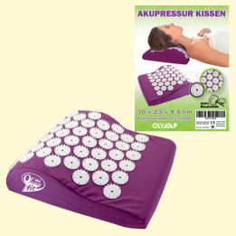 Akupressurkissen, 50 Stimulationskreisel mit je 42 Spitzen, 30 x 23 x 9,5 cm