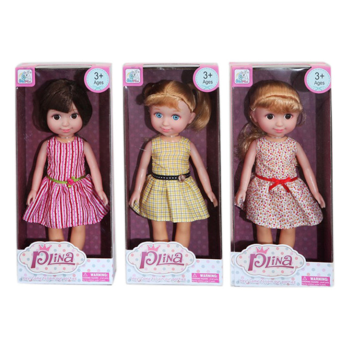 Puppe Plina 3 versch. Designs, 26 cm