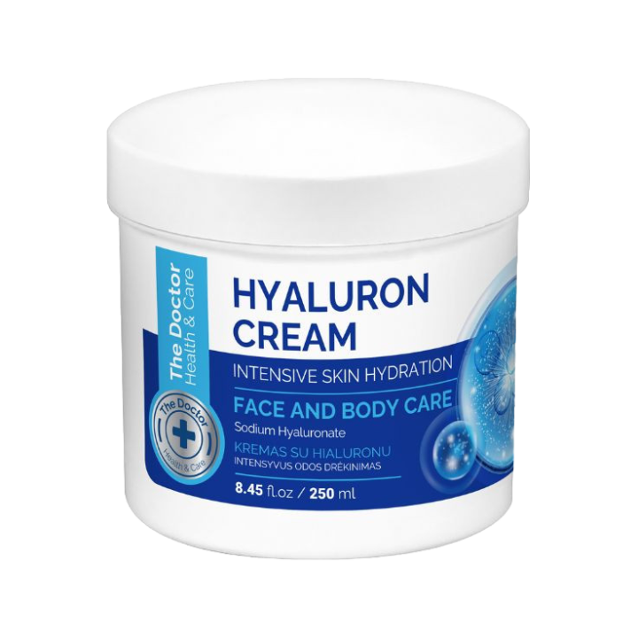 Hyaluronsäure-Creme Domashniy Doktor Health&Care feuchtigkeitsspendend, 250 ml