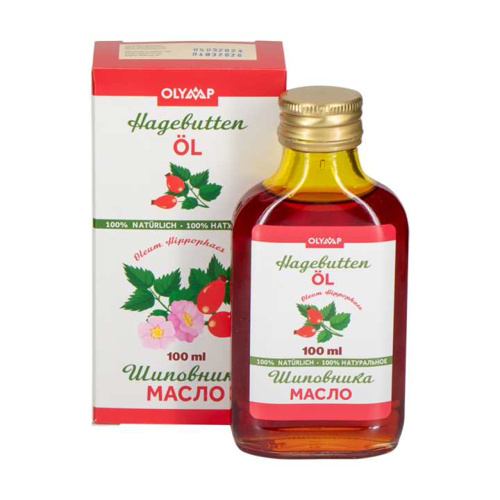 Масло шиповника, 100 мл, многоязычная упаковка: RU, DE, EN, FR, ES, IT *
