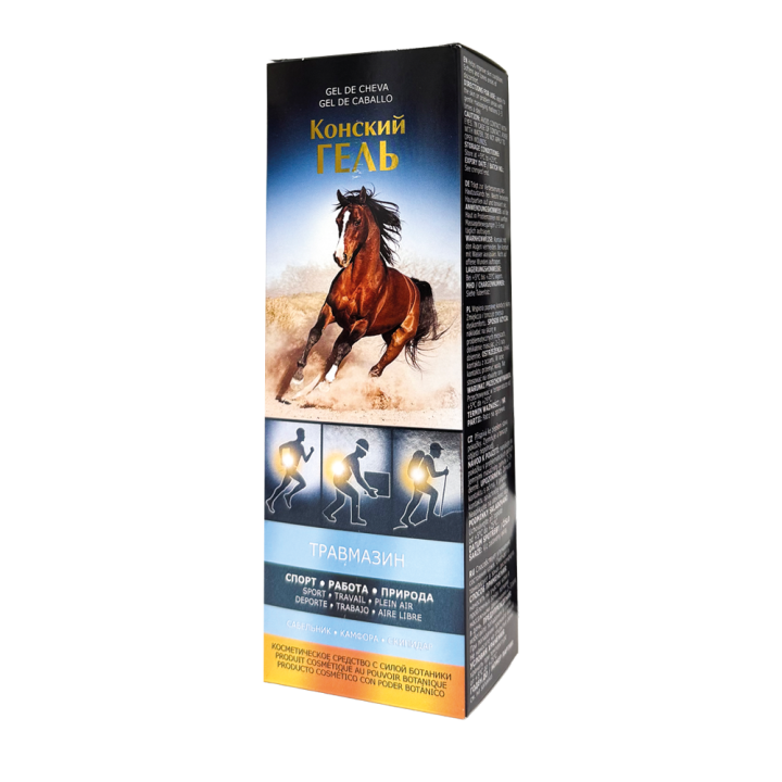 Pharma Group Horse Gel Travmazin – Körpergel mit Kallisie- und Zypressenextrakt, 100 ml *