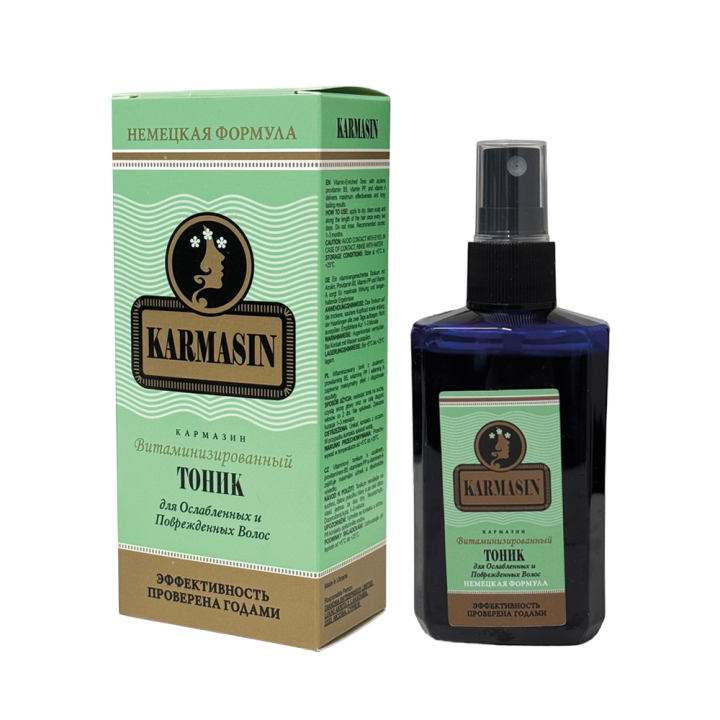 Pharma Group KARMASIN — Тоник для ослабленных и поврежденных волос с витаминами, 100 мл *