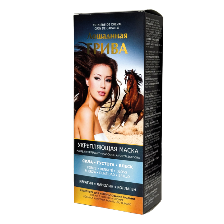 Pharma Group Horse Mane – Kräftigende Haarmaske mit Keratin, Lanolin und Kollagen, 200 ml *