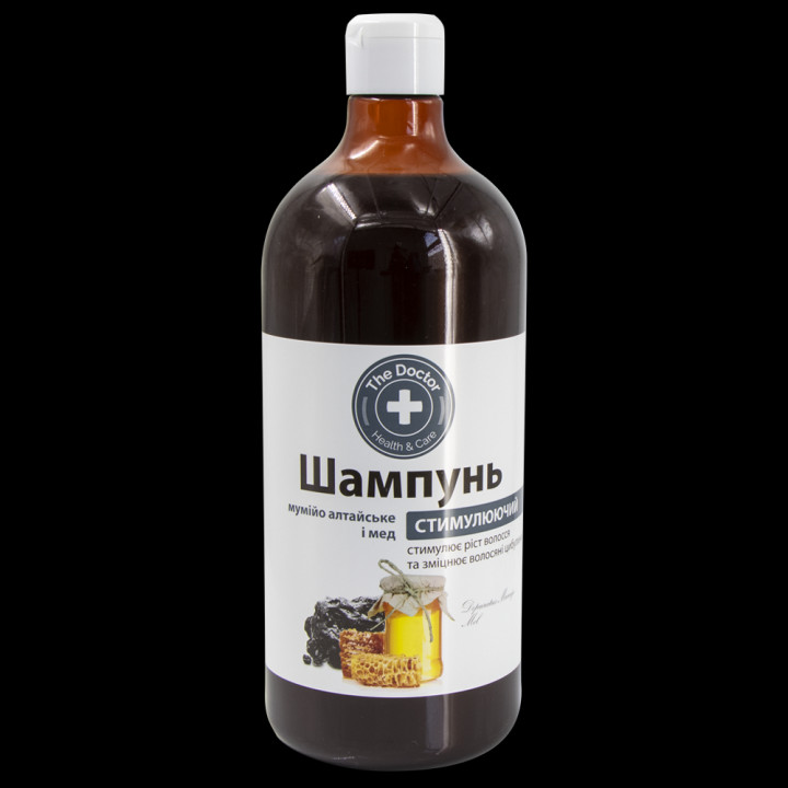 Шампунь Домашний доктор мумиё алтайское и мёд, стимулирующий, 1000 мл *