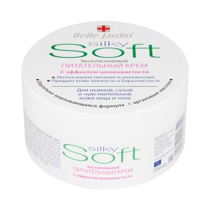 Belle Jardin Nährende Creme mit seidiger Wirkung, 200 ml