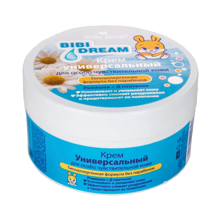 Belle Jardin Baby Universal Cream Camomile + D-Panthenol, 200 ml