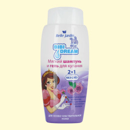 Belle Jardin Shampoo & Badegel 2 in 1 Ringelblumenextrakt + Mandelöl, 300 ml *