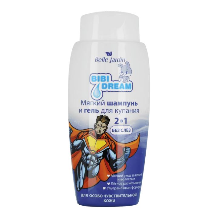 Belle Jardin Soft Shampoo & Bathing Gel Bur-Marigold + Almond Oil, 300 ml