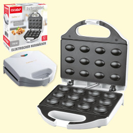 Electric nut maker Cinderella for 12 pieces, 22.5 x 21.5 x 9.5 cm