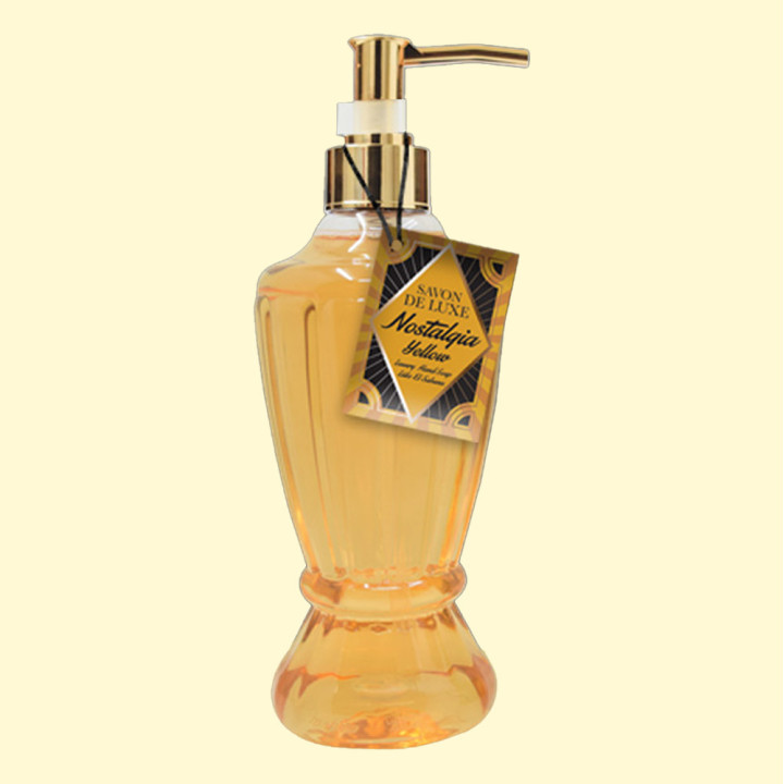 Flüssigseife Savon De Luxe Nostalgia gelb, 500 ml