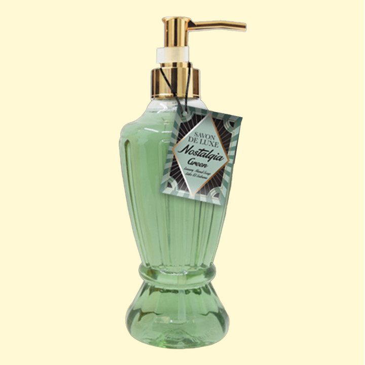Flüssigseife Savon De Luxe Nostalgia grün, 500 ml