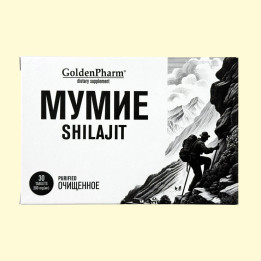 Mumijo (Shilajit) Golden Pharm, 200 mg, 30 Tablets