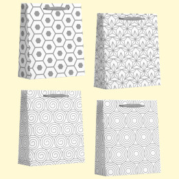 Gift set of 12 bags 26 x 32 x 10 cm