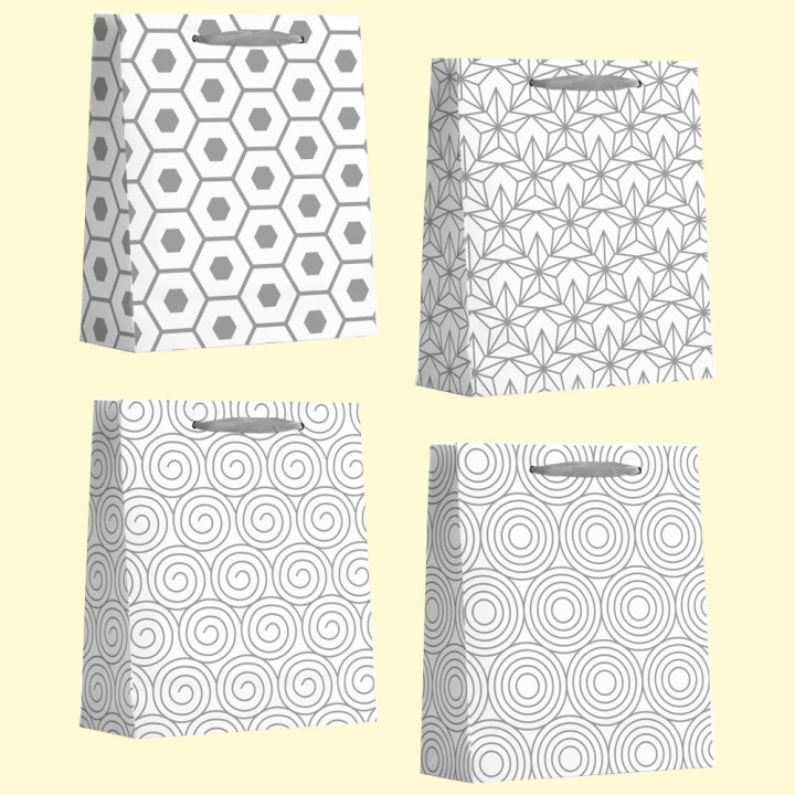 Geschenktasche 12er Set 26 x 32 x 10 cm