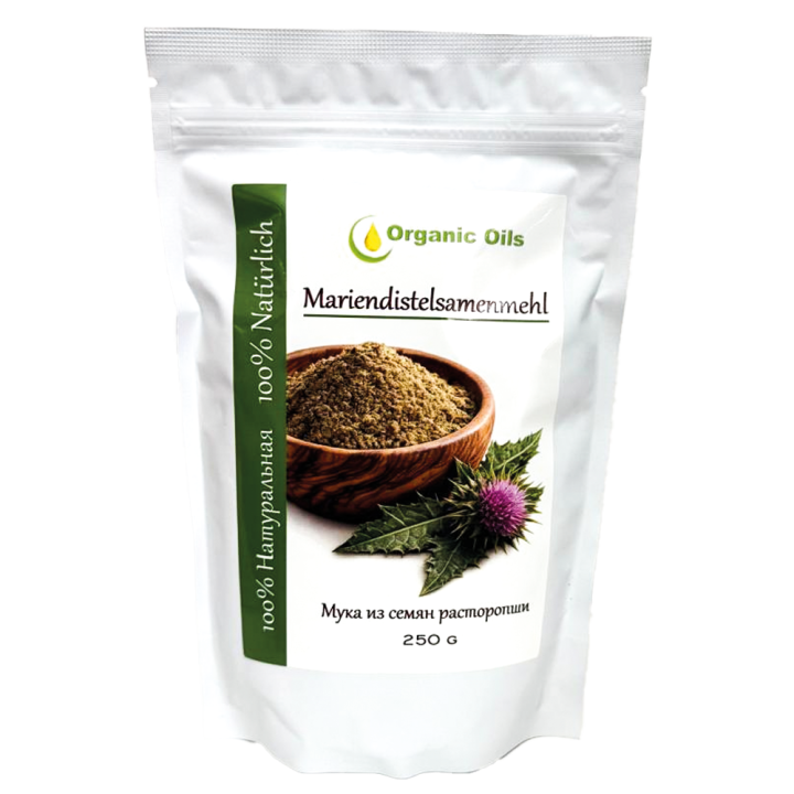 Mariendistel-Samenmehl Organic Oils, 250 g