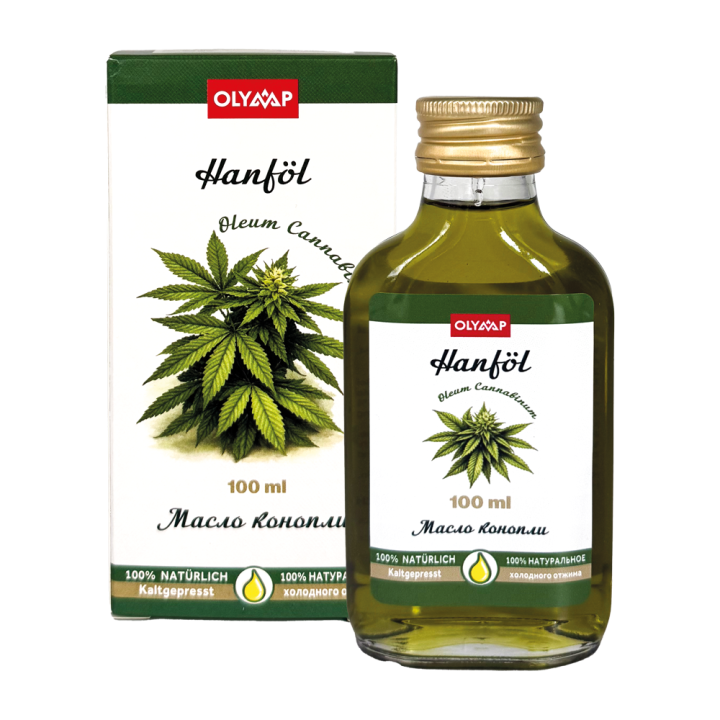 Hanföl, 100 ml, mehrsprachige Verpackung: RU, DE, EN, FR, ES, IT *
