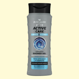 Belle Jardin Concentrated Shower Gel and Shampoo – FRESH&COOL, 420 ml