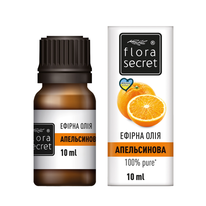 Flora Secret Orange Essential Oil, 10 ml