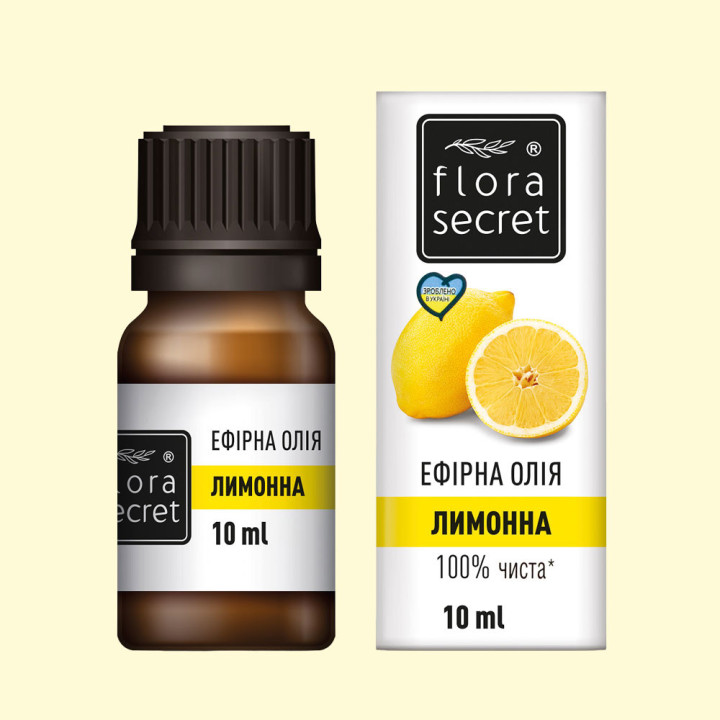 Flora Secret Lemon Essential Oil, 10 ml