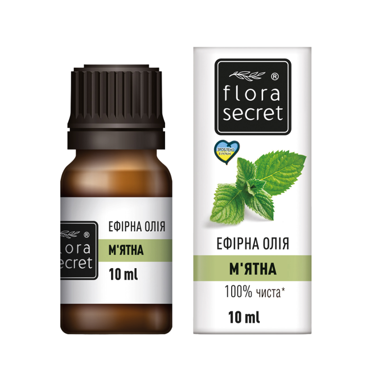 Flora Secret Ätherisches Pfefferminzöl, 10 ml