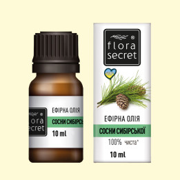 Flora Secret Эфирное масло сосны сибирской, 10 мл