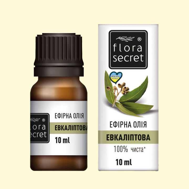 Flora Secret Eucalyptus Essential Oil, 10 ml