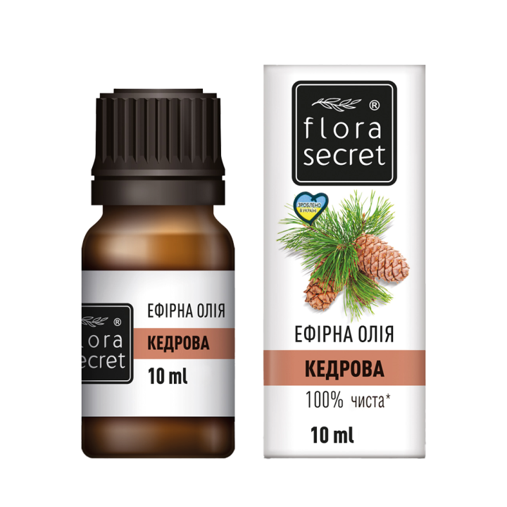 Flora Secret Cedarwood Essential Oil, 10 ml