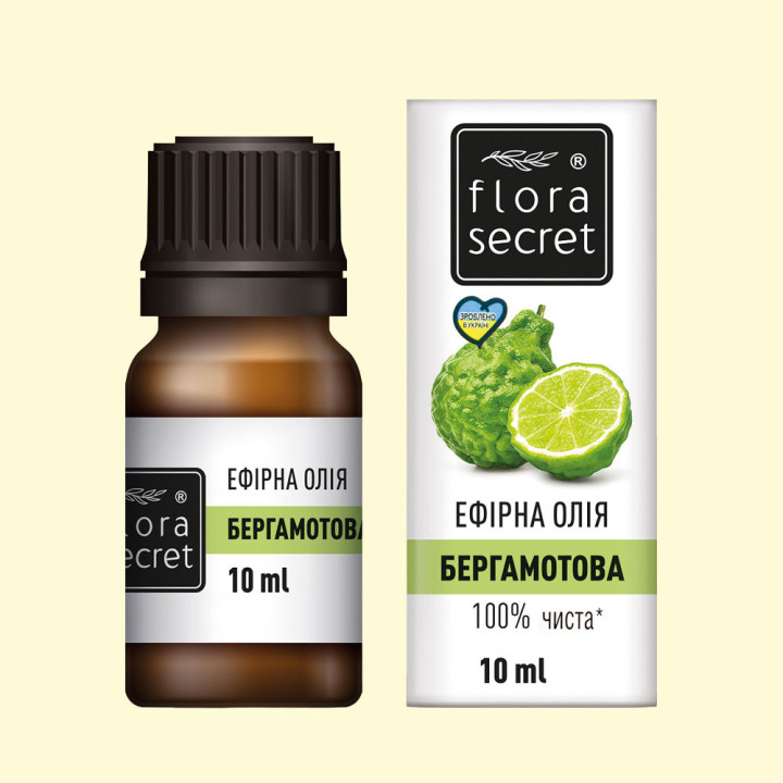 Flora Secret Эфирное масло бергамота, 10 мл