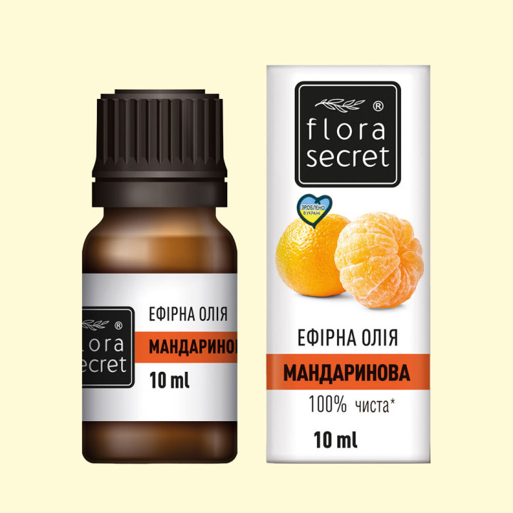 Flora Secret Ätherisches Mandarinenöl, 10 ml