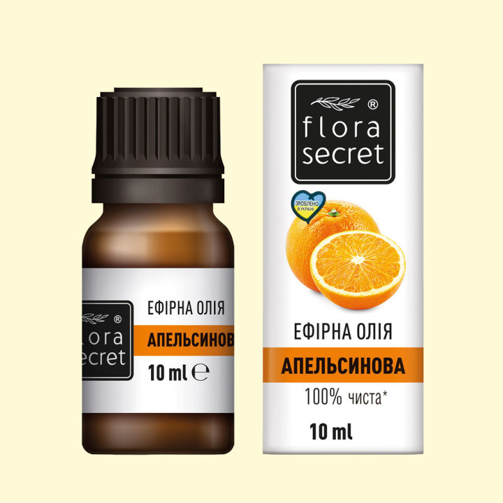 Flora Secret Ätherisches Orangenöl, 10 ml