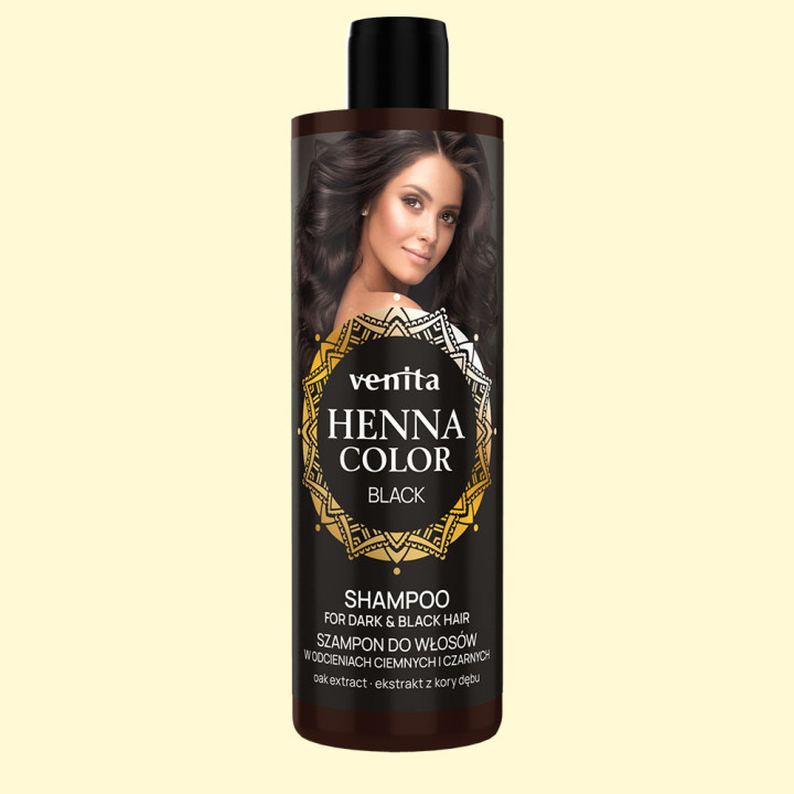 Оттеночный шампунь Henna Colour черный 300 мл *