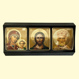 Triple Car Icon, 11 x 5,3 cm