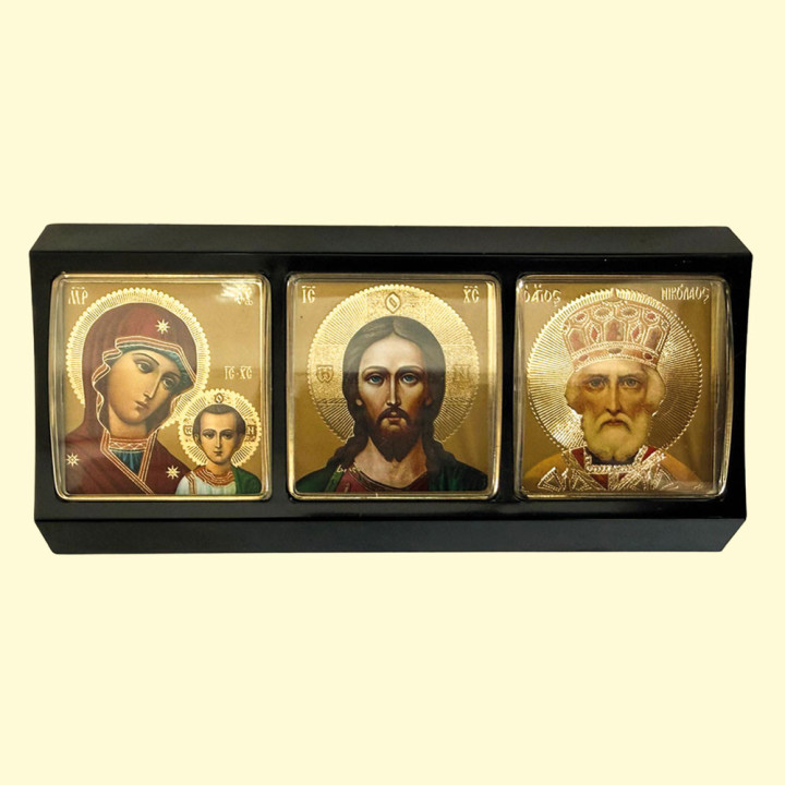 Triple Car Icon, 11 x 5,3 cm