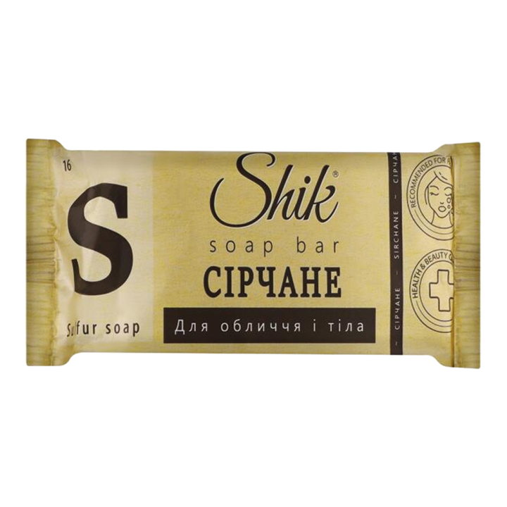 SHIK Туалетное мыло Серное, 140 г