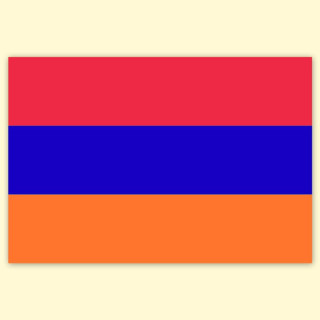 Flagge Armenia, 90 x 150 cm *