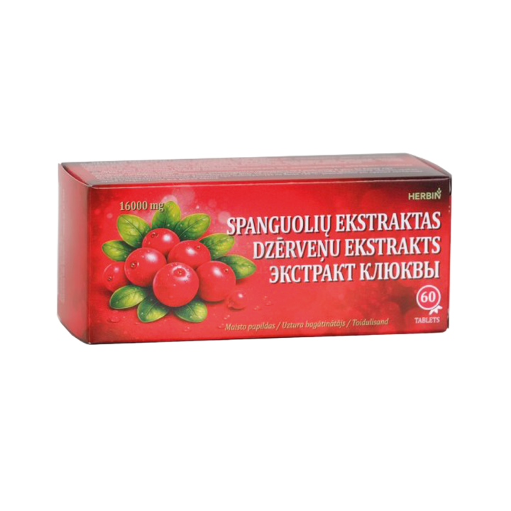 HERBIN Cranberry-Extrakt 16.000 mg, 60 Tabletten