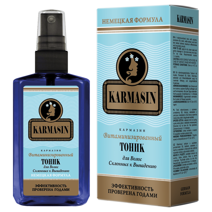 Pharma Group KARMASIN – Vitaminisiertes Tonikum für geschwächtes Haar, 100 ml *