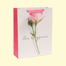 Laminierte Geschenktasche Du bist wunderschön, 31 × 40 × 11,5 cm *